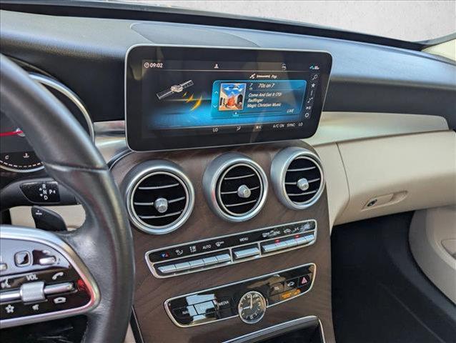 used 2020 Mercedes-Benz C-Class car, priced at $22,350
