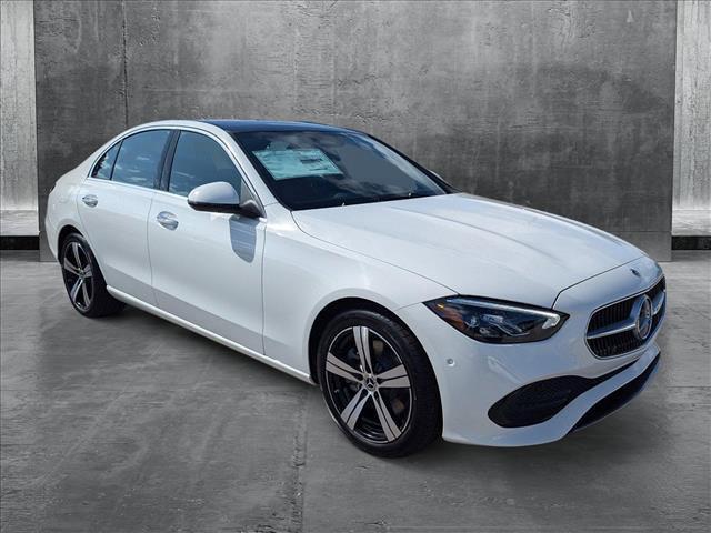 new 2025 Mercedes-Benz C-Class car, priced at $51,085