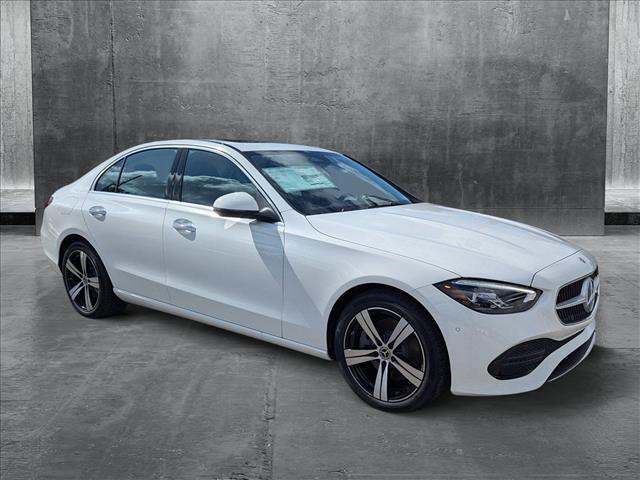 new 2025 Mercedes-Benz C-Class car, priced at $50,050