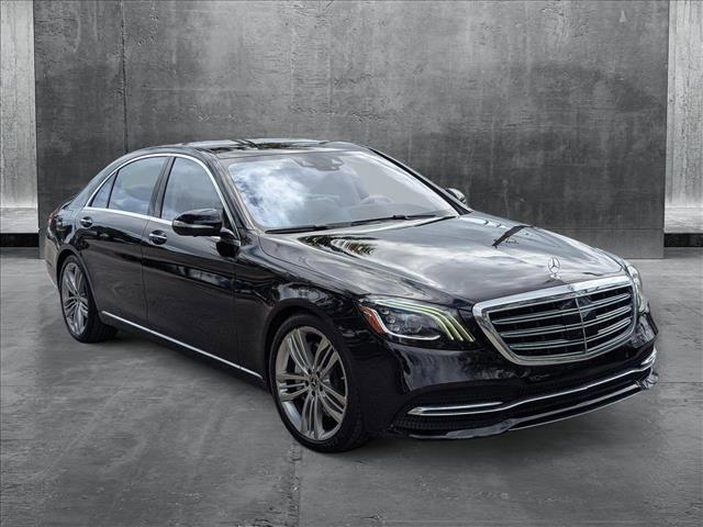 used 2018 Mercedes-Benz S-Class car, priced at $34,450