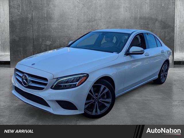 used 2021 Mercedes-Benz C-Class car, priced at $28,850