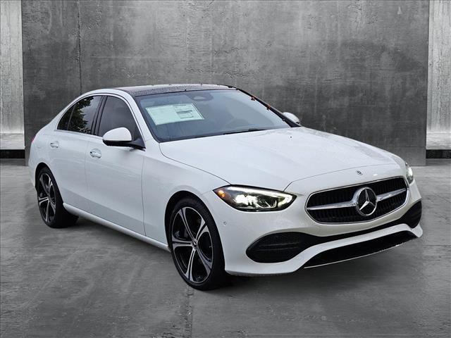 new 2025 Mercedes-Benz C-Class car, priced at $51,235