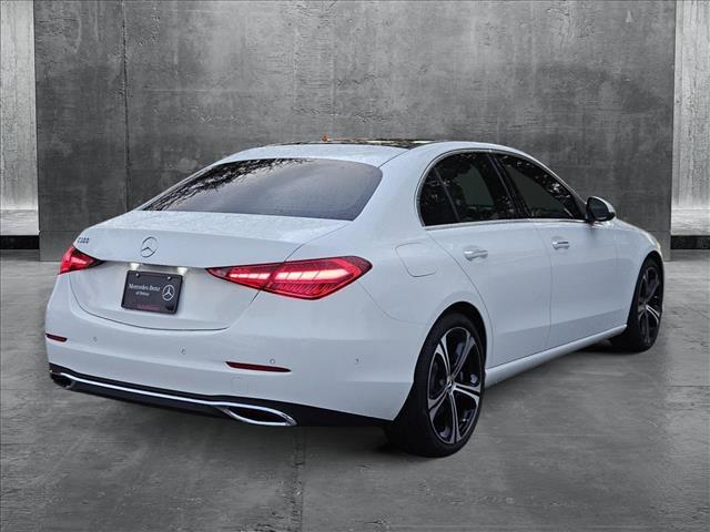 new 2025 Mercedes-Benz C-Class car, priced at $51,235