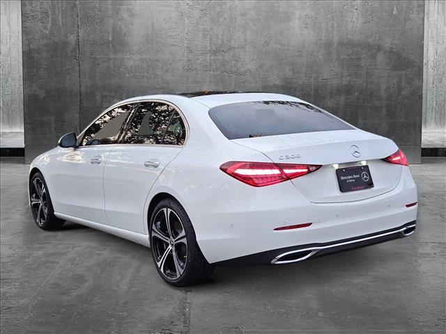 new 2025 Mercedes-Benz C-Class car, priced at $51,235