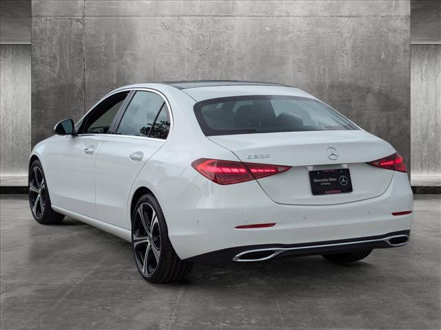 new 2024 Mercedes-Benz C-Class car, priced at $51,910