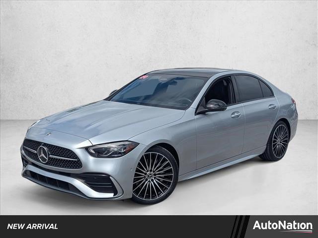 used 2022 Mercedes-Benz C-Class car, priced at $32,550