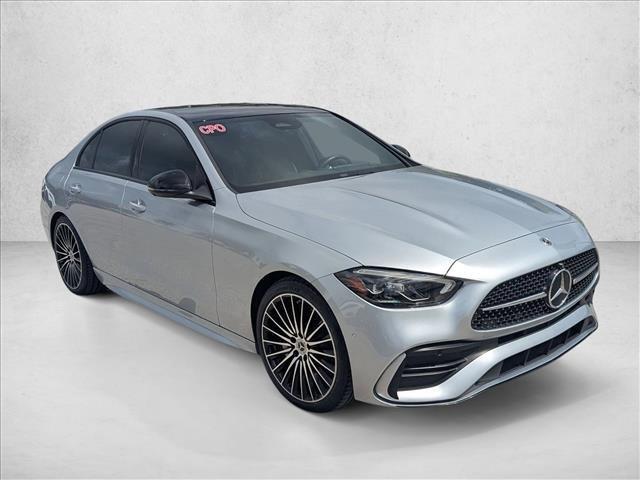 used 2022 Mercedes-Benz C-Class car, priced at $32,550