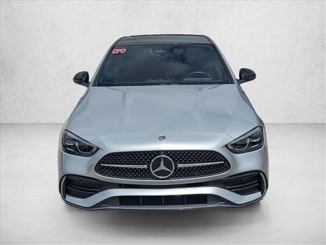 used 2022 Mercedes-Benz C-Class car, priced at $32,550