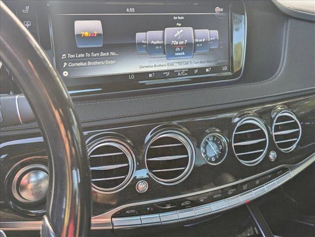 used 2017 Mercedes-Benz S-Class car, priced at $35,176