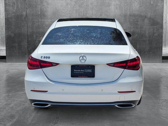 used 2022 Mercedes-Benz C-Class car, priced at $29,781
