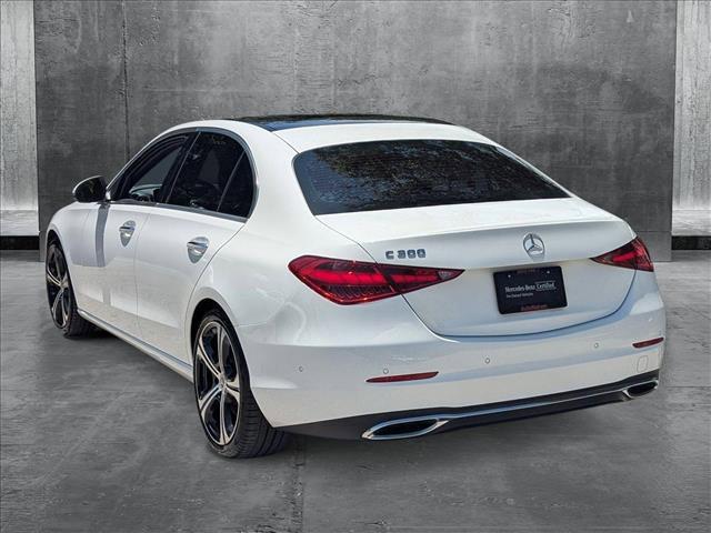 used 2022 Mercedes-Benz C-Class car, priced at $29,781