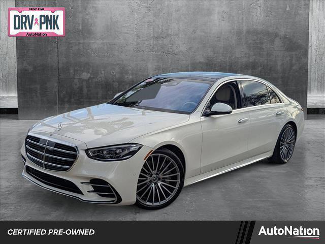 used 2021 Mercedes-Benz S-Class car, priced at $71,537