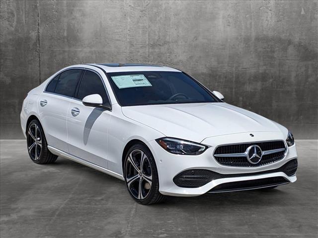 new 2024 Mercedes-Benz C-Class car, priced at $49,675