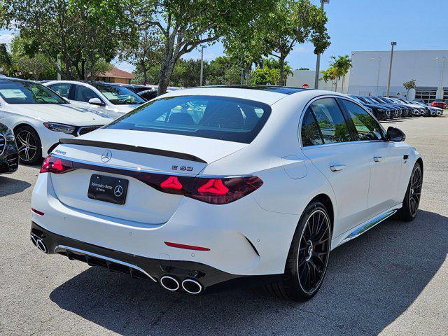 new 2025 Mercedes-Benz AMG E 53 car, priced at $110,530