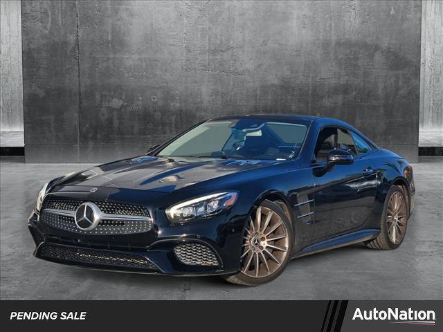 used 2019 Mercedes-Benz SL 450 car, priced at $44,975