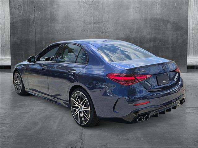 new 2025 Mercedes-Benz AMG C 43 car, priced at $73,630