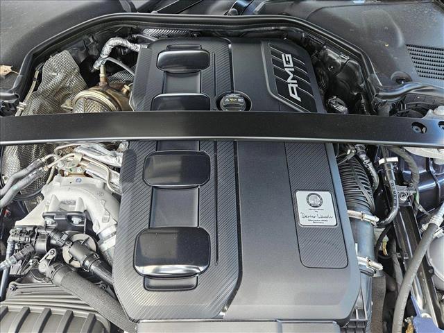 new 2025 Mercedes-Benz AMG C 43 car, priced at $73,630