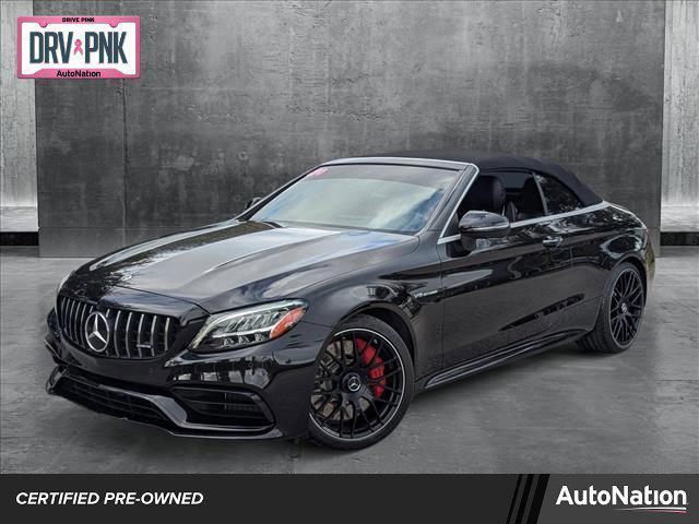 used 2021 Mercedes-Benz AMG C 63 car, priced at $65,880