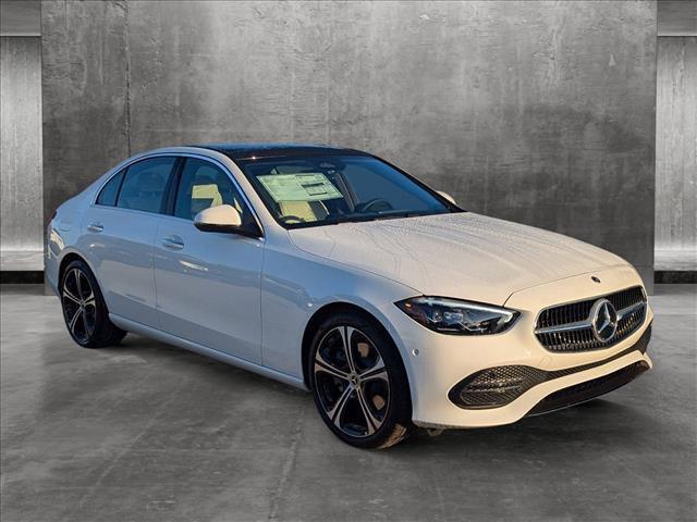 new 2024 Mercedes-Benz C-Class car, priced at $50,185