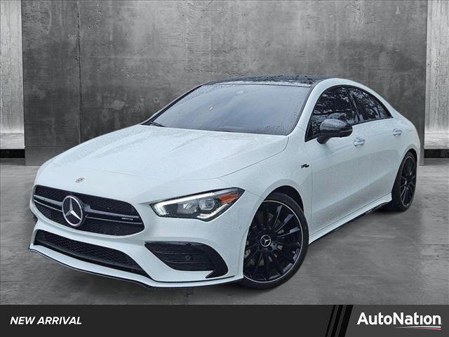 used 2022 Mercedes-Benz AMG CLA 35 car, priced at $39,992