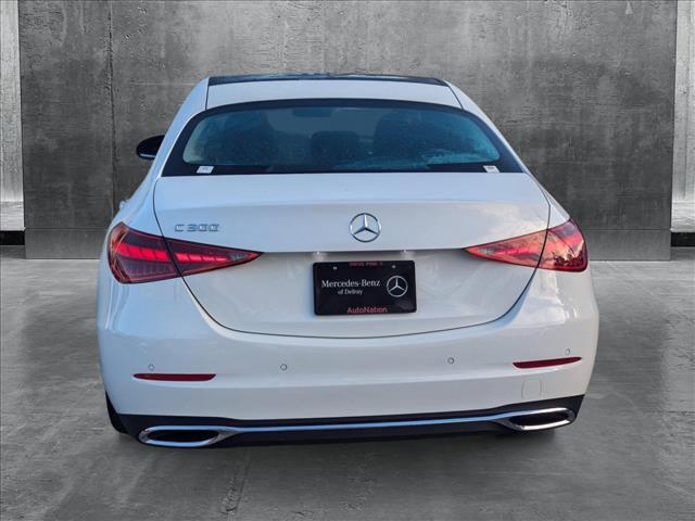 new 2025 Mercedes-Benz C-Class car, priced at $51,050