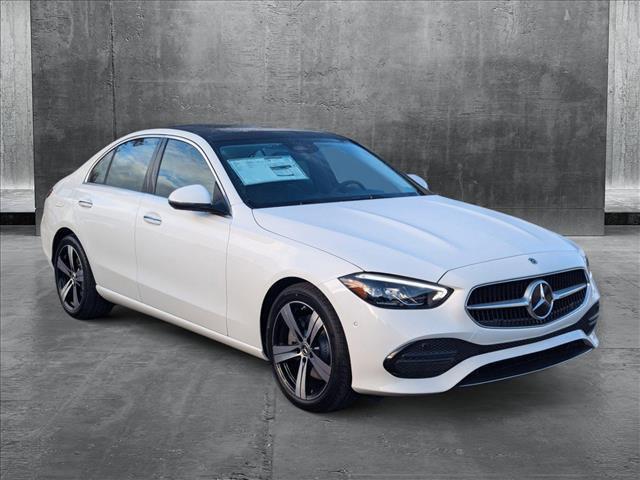 new 2025 Mercedes-Benz C-Class car, priced at $51,050