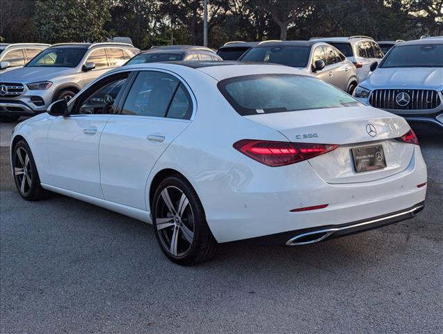 new 2025 Mercedes-Benz C-Class car, priced at $51,050