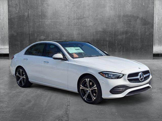 new 2025 Mercedes-Benz C-Class car, priced at $51,685