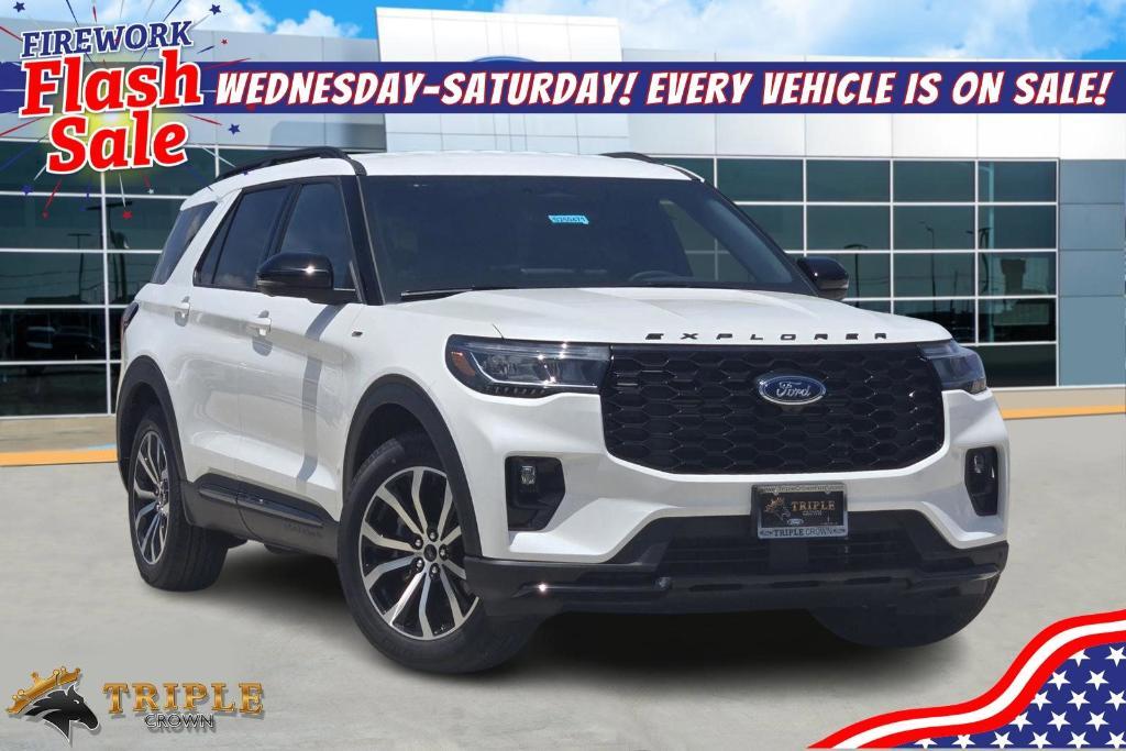 new 2025 Ford Explorer car, priced at $48,329