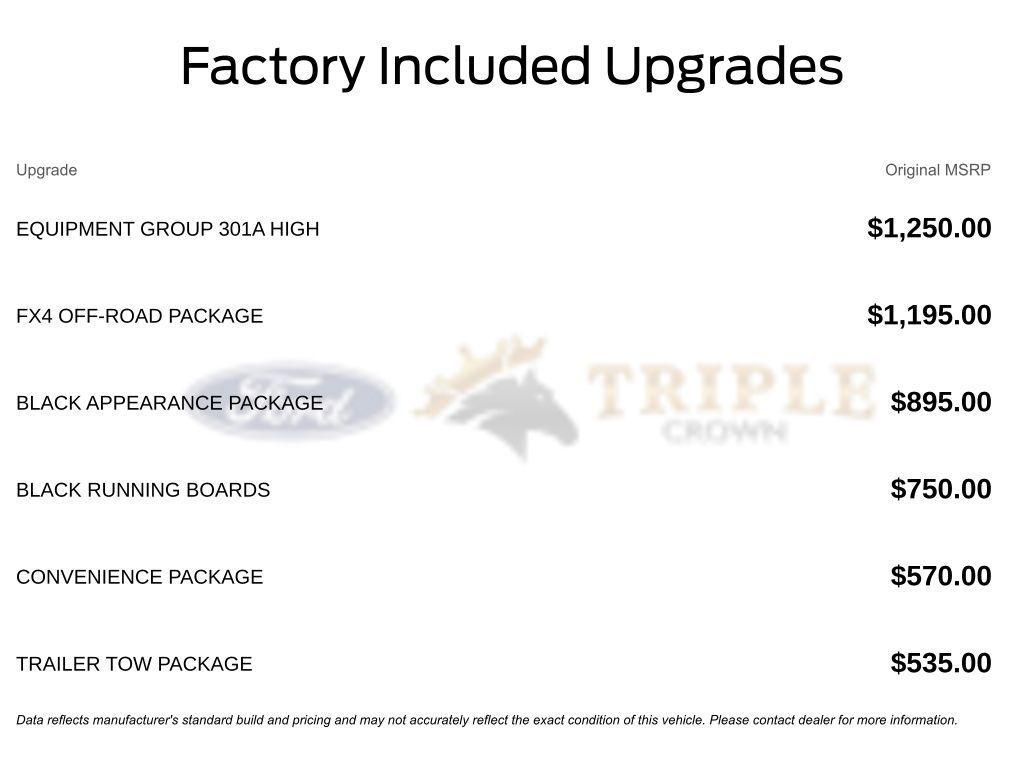 new 2025 Ford Ranger car, priced at $40,518