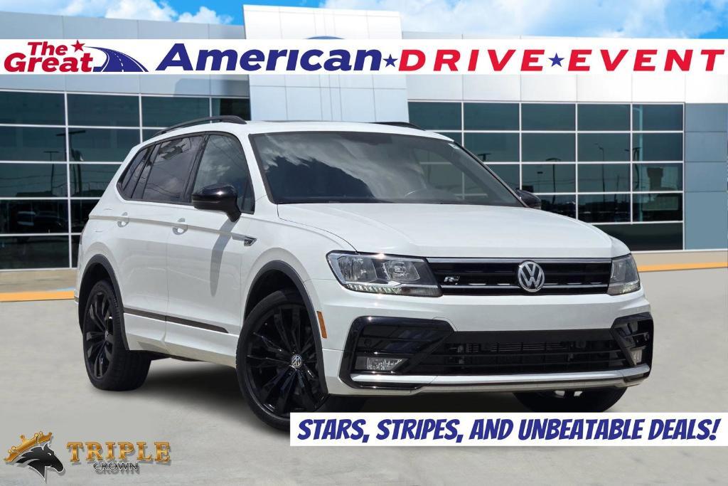 used 2021 Volkswagen Tiguan car, priced at $18,972