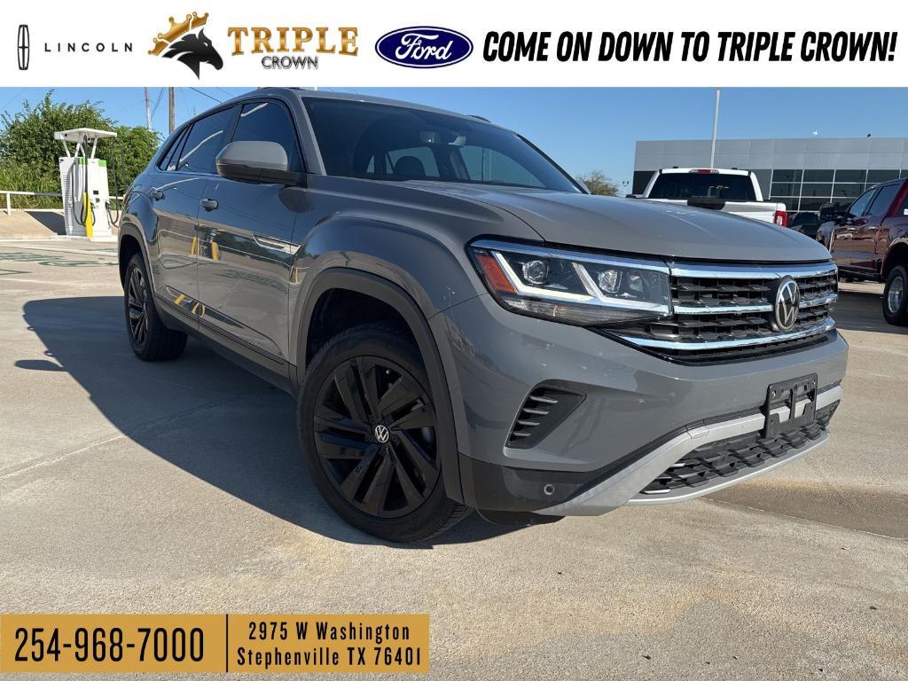 used 2022 Volkswagen Atlas Cross Sport car, priced at $29,851