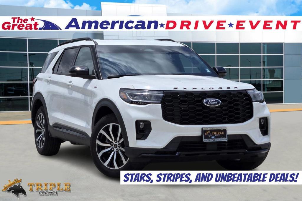 used 2025 Ford Explorer car, priced at $43,824