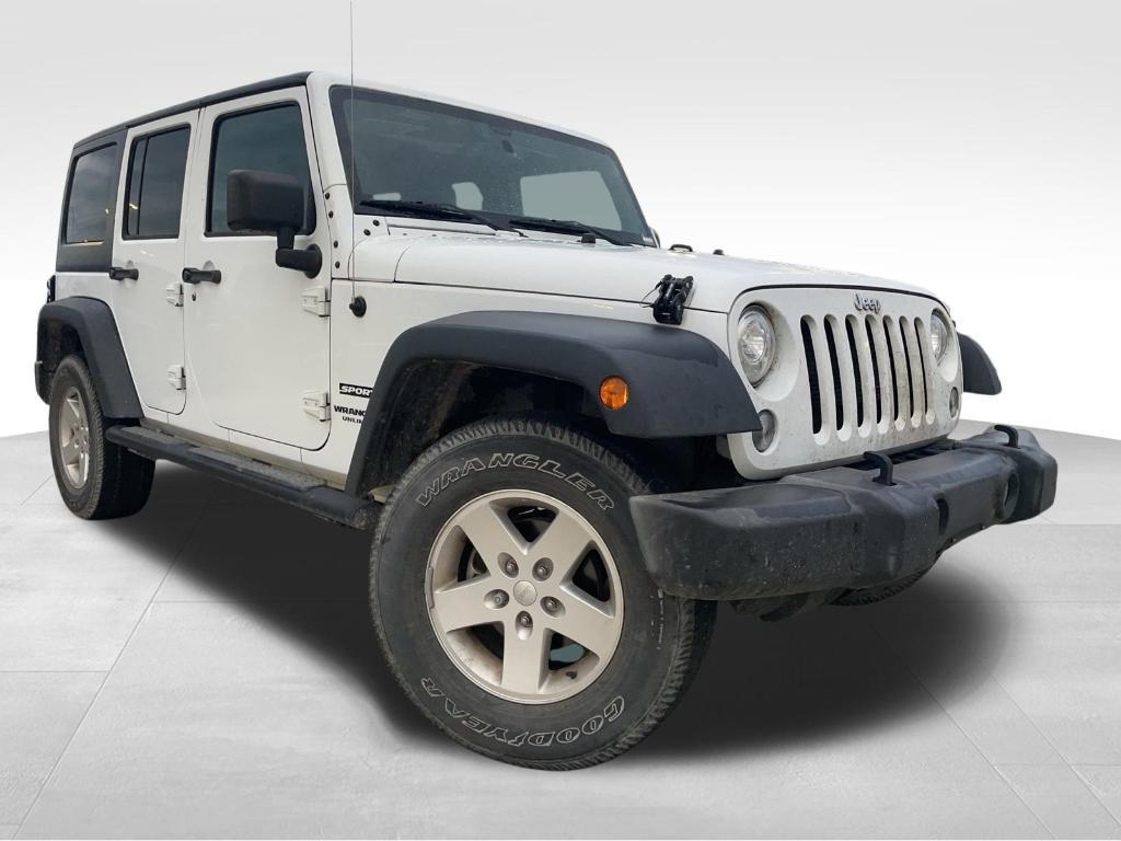 used 2017 Jeep Wrangler Unlimited car, priced at $19,187