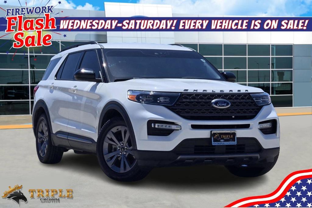 used 2022 Ford Explorer car, priced at $21,929