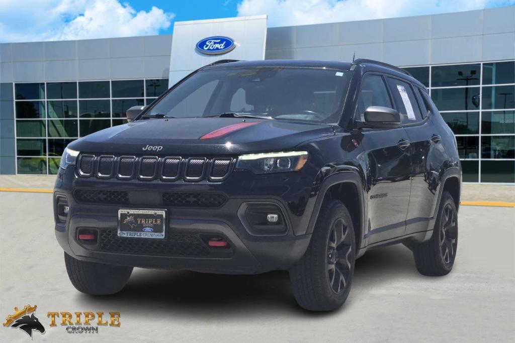 used 2022 Jeep Compass car, priced at $21,964