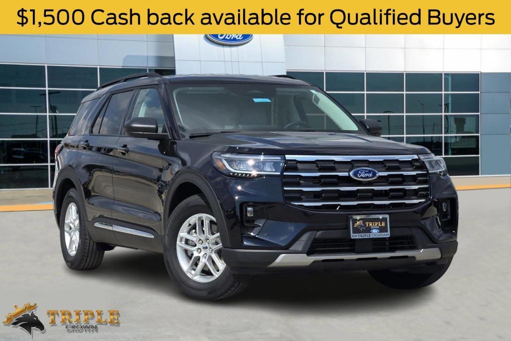new 2025 Ford Explorer car, priced at $40,512