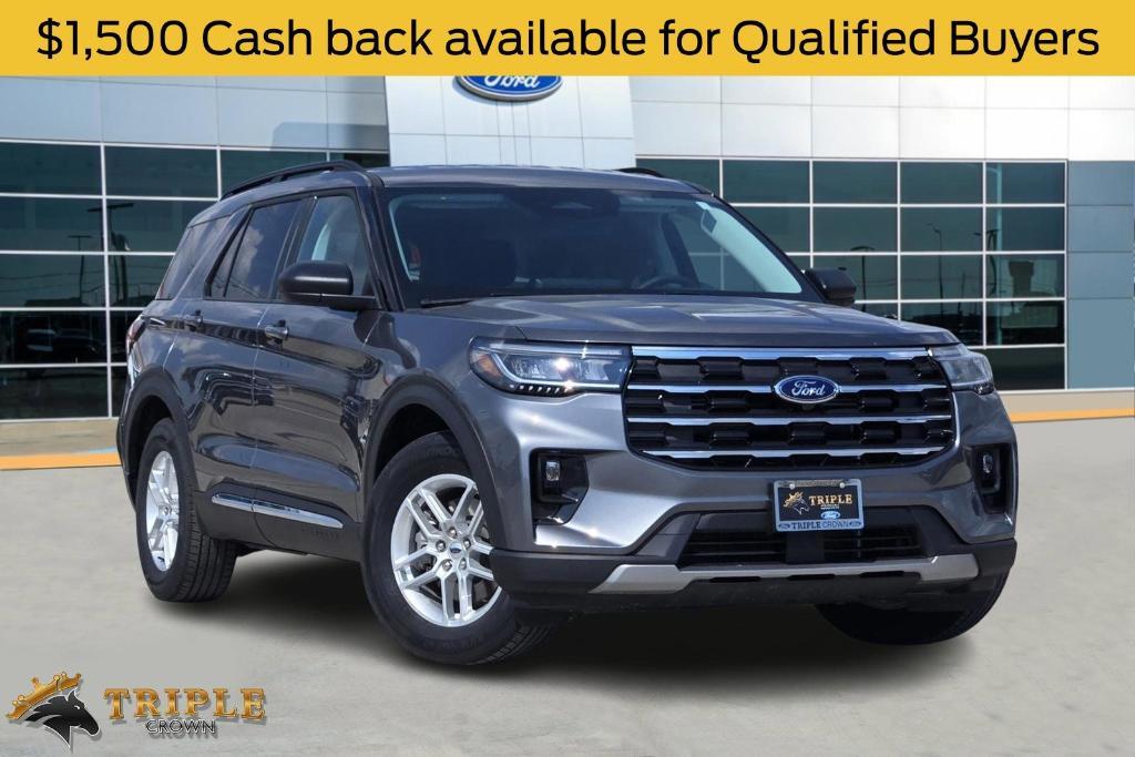 new 2025 Ford Explorer car, priced at $40,075