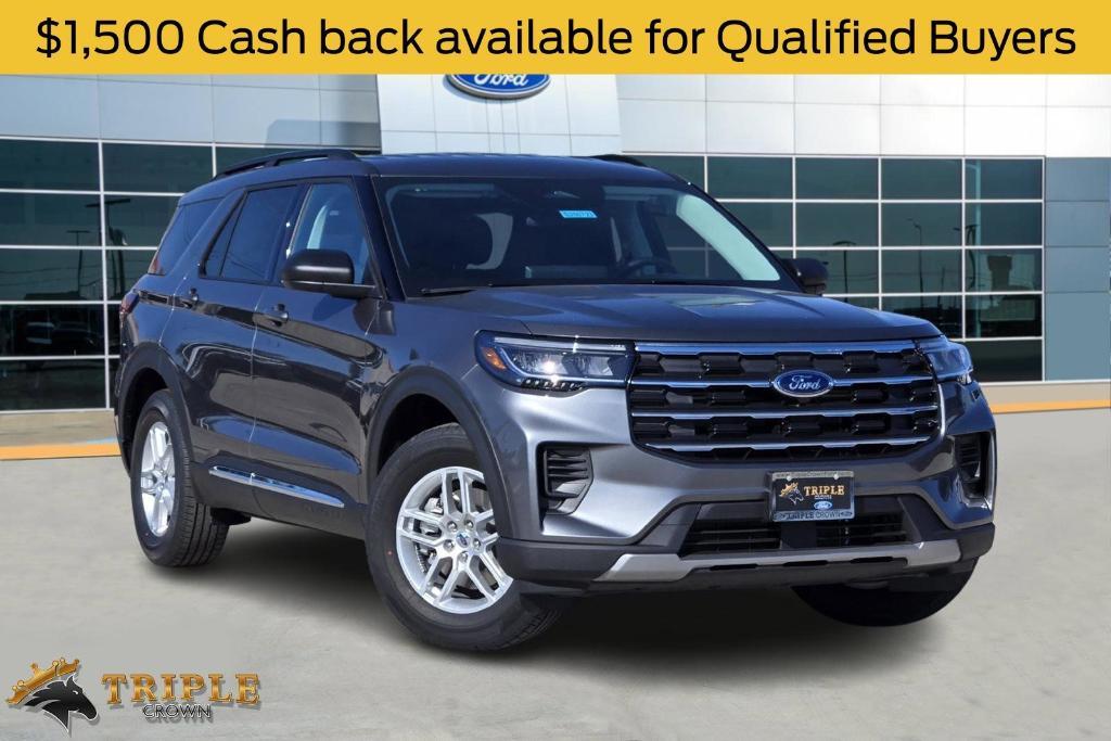 new 2025 Ford Explorer car, priced at $39,802