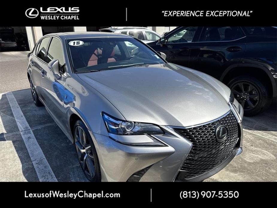 used 2018 Lexus GS 350 car, priced at $27,500