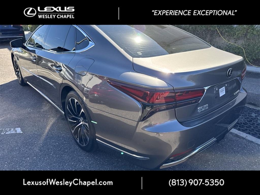 used 2023 Lexus LS 500h car, priced at $89,400