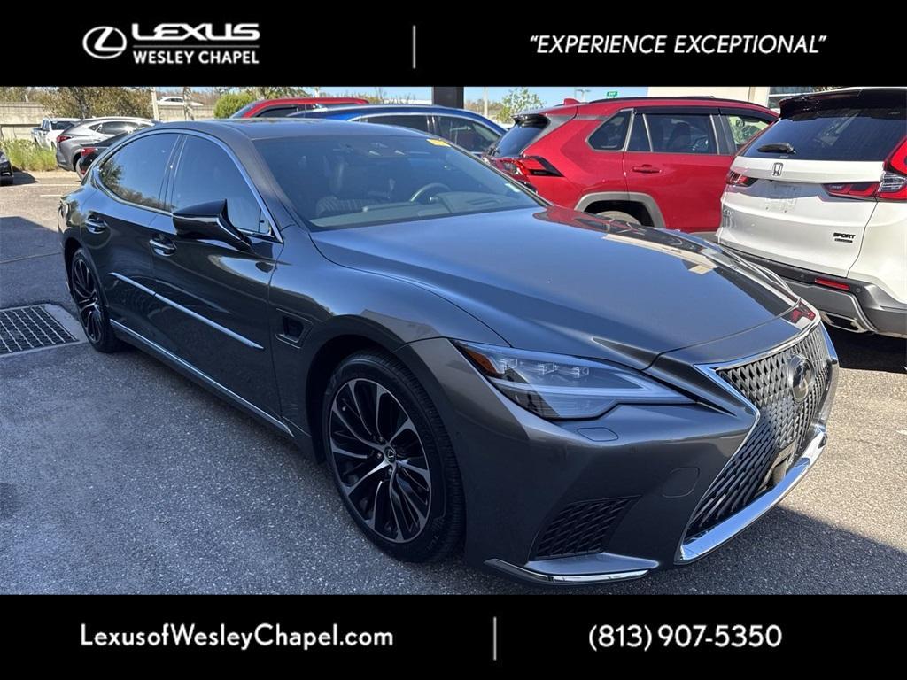 used 2023 Lexus LS 500h car, priced at $89,400