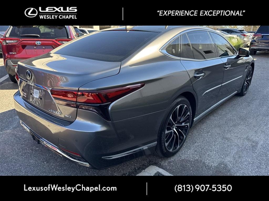 used 2023 Lexus LS 500h car, priced at $89,400