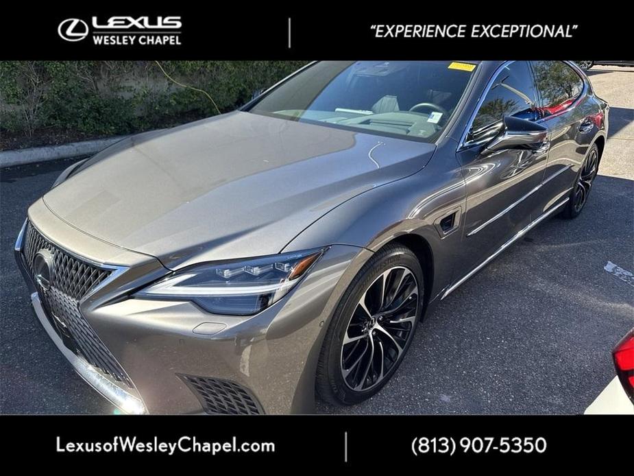 used 2023 Lexus LS 500h car, priced at $89,400