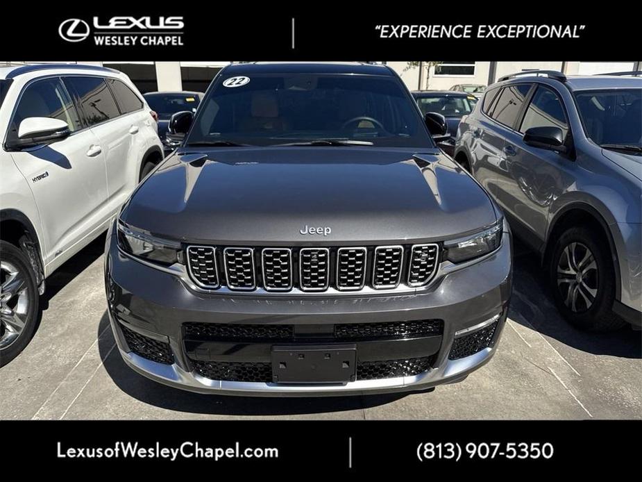 used 2022 Jeep Grand Cherokee L car, priced at $36,500