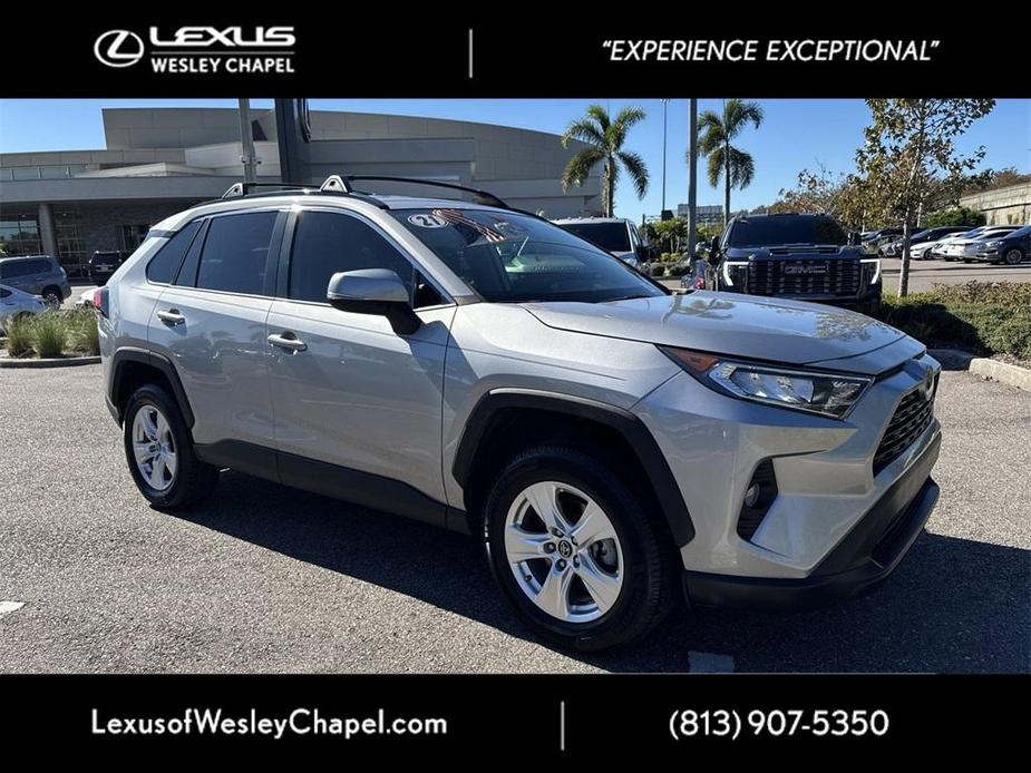 used 2021 Toyota RAV4 car, priced at $22,250