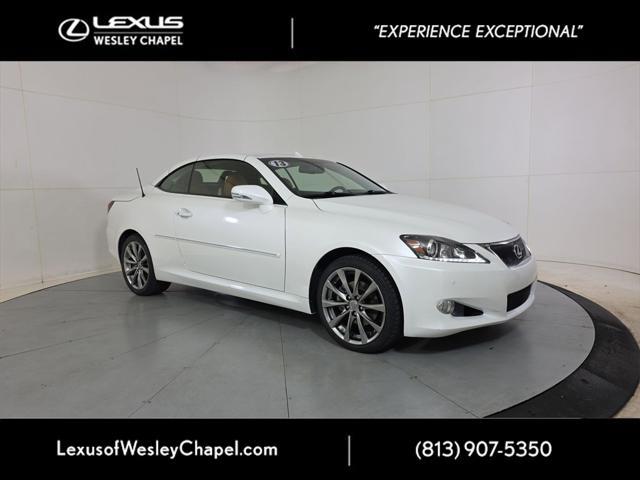 used 2013 Lexus IS 250C car, priced at $20,990