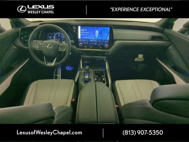 new 2025 Lexus TX 500h car, priced at $74,304