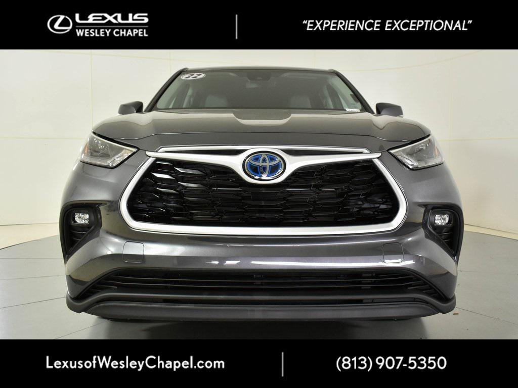 used 2022 Toyota Highlander Hybrid car, priced at $34,790