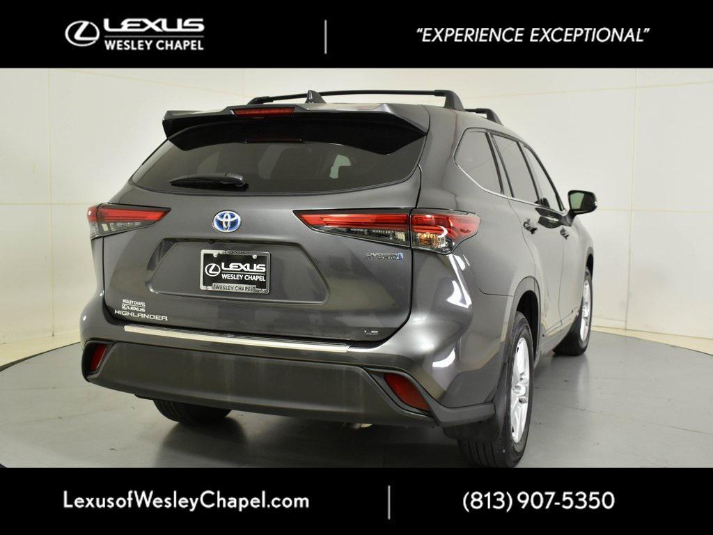 used 2022 Toyota Highlander Hybrid car, priced at $34,790